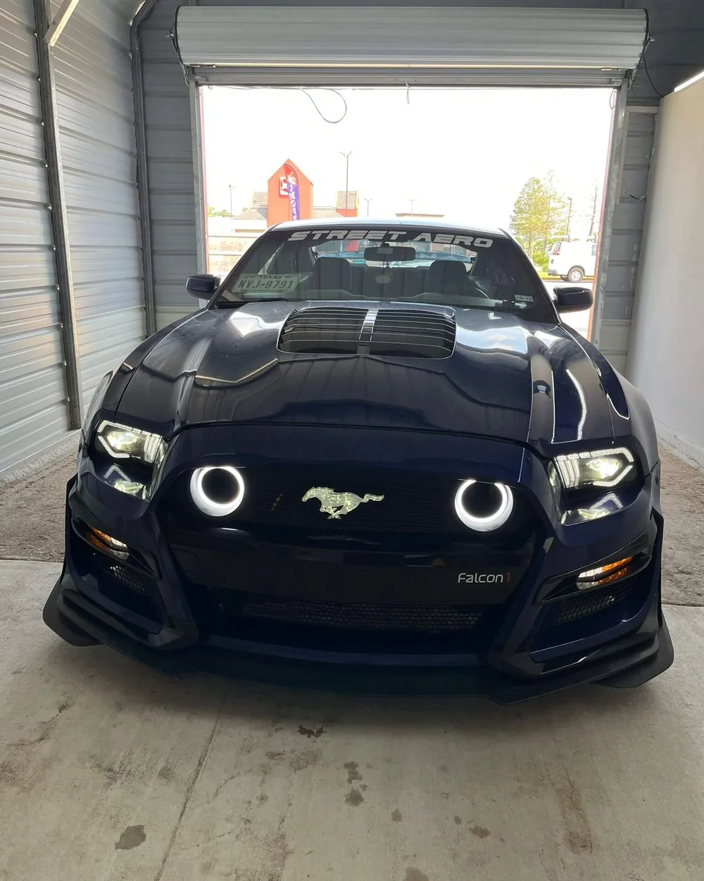 Vehicle parked at State Inspection King