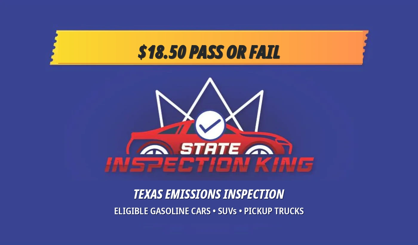 State Inspection King emissions inspection service
